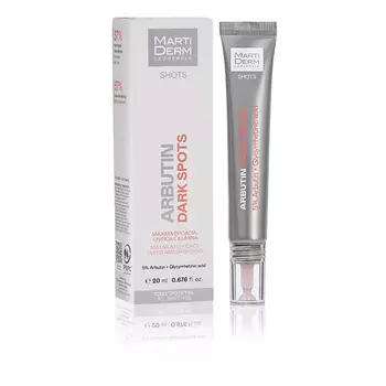 MARTIDERM Концентрат против пигментных пятен Shots Arbutin Dark Spots