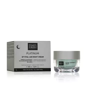 MARTIDERM Ночной крем с лифтингэффектом Platinum GF VitalAge Night Cream