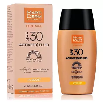 MARTIDERM Солнцезашитный крем Sun Care Active (D) Fluid SPF 30+