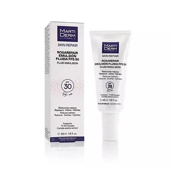 MARTIDERM Успокаивающая эмульсия Skin Repair Rosarepair SPF30