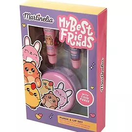 MARTINELIA Набор блесков для губ с кошельком "Лучшие друзья"