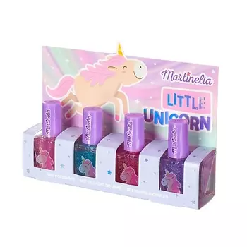 MARTINELIA Набор детских лаков для ногтей "Маленький единорог"