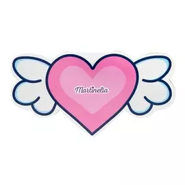 MARTINELIA Палетка теней сердце "Super girl"