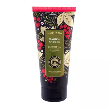 MARUSSIA шампунь для сухих и окрашенных волос Восстановление и питание, без SLS