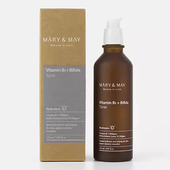 MARY&amp;MAY Тонер для лица увлажняющий B5 Vitamine В5 + Bifida Toner
