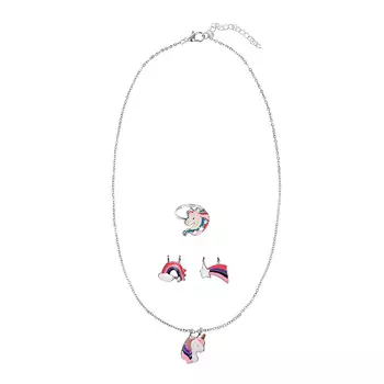 MARY POPPINS Колье, подвески и колечко Яркий единорог