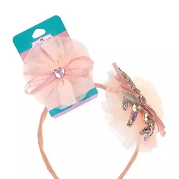 MARY POPPINS Набор из ободка, заколок и резинок "Единорог-диско"