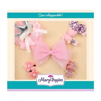 MARY POPPINS Набор заколок и резинок "Розовые мечты"