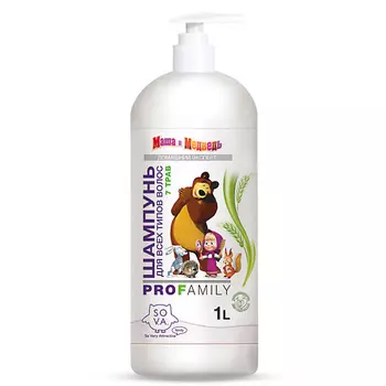 Маша и Медведь Шампунь для волос "7 трав"