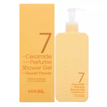 MASIL Парфюмированный гель для душа с ароматом малины 7 Ceramide Perfume Shower Gel Sweet Flower 500.0