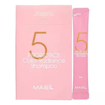 MASIL Профессиональный шампунь для окрашенных волос с защитой цвета 5 Probiotics Color Radiance 160