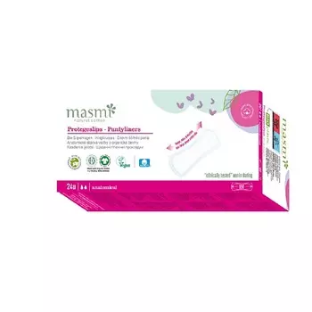 MASMI Ежедневные анатомические гигиенические прокладки из органического хлопка 30.0