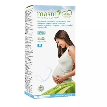 MASMI Гигиенические прокладки для послеродового периода из органического хлопка 10.0