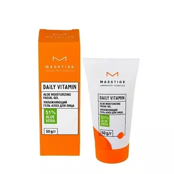 MASSTIGE DAILY VITAMIN Увлажняющий гель алоэ для лица 50.0