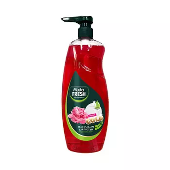 MASTER FRESH Гель-бальзам для мытья посуды GOLD (ПИОН) 1000