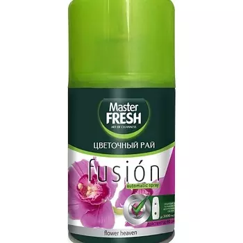 MASTER FRESH Освежитель воздуха сменный блок Цветочный рай 250