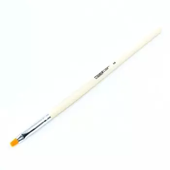 MASTER Кисть для наращивания ногтей прямая 4мм White