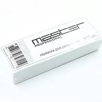 MASTER Полоски для депиляции флизелиновые 100шт 100.0