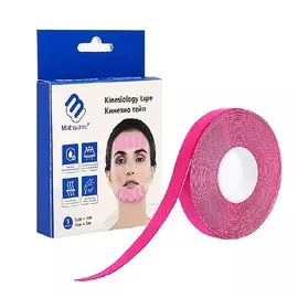 MATWAVE Кинезио тейп 1см x 5м, розовый