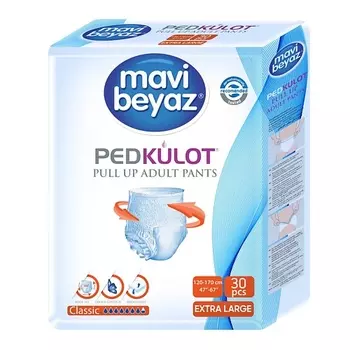 MAVI BEYAZ Подгузники-трусики для взрослых - XL 30