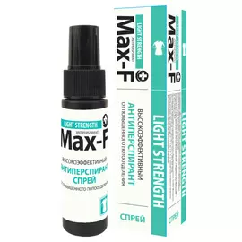 MAX-F DEODRIVE Антиперспирант спрей Max-F 15% 50.0