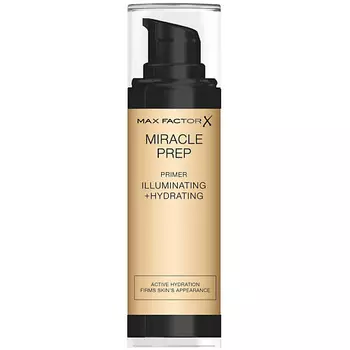 MAX FACTOR Праймер для лица увлажняющий и подсвечивающий лицо MIRACLE PREP