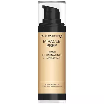 MAX FACTOR Праймер для лица увлажняющий и подсвечивающий лицо MIRACLE PREP