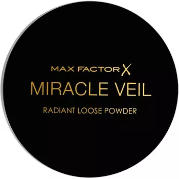 MAX FACTOR Пудра для лица матирующая рассыпчатая прозрачная MIRACLE VEIL RADIANT LOOSE POWDER