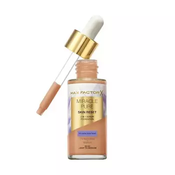 MAX FACTOR Тональный крем-сыворотка Miracle Pure Skin Reset 2in1