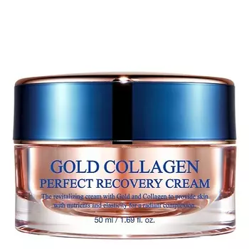 MAXCLINIC Крем для лица восстанавливающий Gold Collagen Recovery Cream