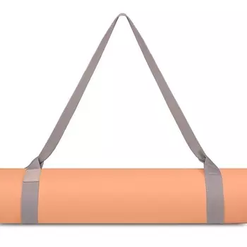 MAXISCOO Коврик с Ремешком для Йоги и Фитнеса, 6 мм