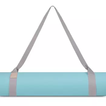 MAXISCOO Коврик с Ремешком для Йоги и Фитнеса, 6 мм