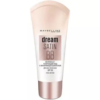 MAYBELLINE NEW YORK BB Крем для лица "Dream Satin", увлажняющий, SPF 30