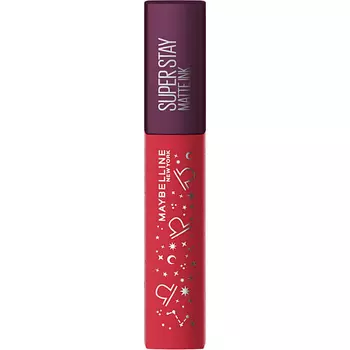 MAYBELLINE NEW YORK Cтойкая жидкая помада для губ "SUPER STAY INTO THE ZODIAC"