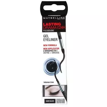 MAYBELLINE NEW YORK Гель-лайнер для глаз "Lasting Drama", стойкий