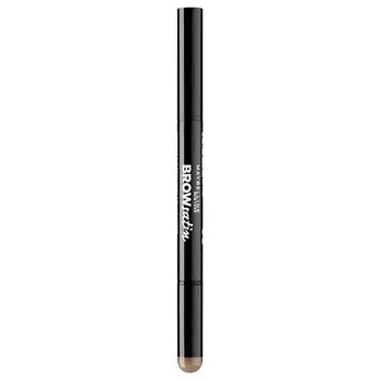 MAYBELLINE NEW YORK Карандаш для бровей "Brow Satin", карандаш + заполняющая пудра