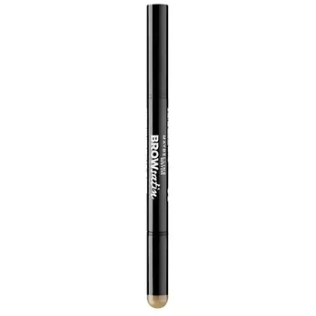 MAYBELLINE NEW YORK Карандаш для бровей "Brow Satin", карандаш + заполняющая пудра