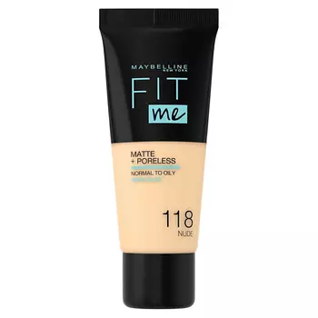 MAYBELLINE NEW YORK MAYBELLINE Матирующий тональный крем Fit Me Matte & Poreless