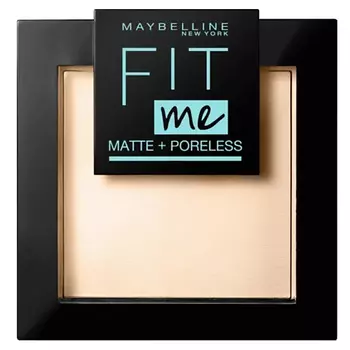 MAYBELLINE NEW YORK MAYBELLINE Разглаживающая матирующая пудра Fit Me Matte & Poreless