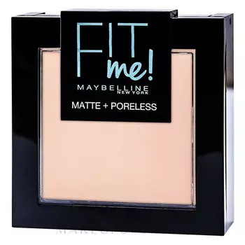 MAYBELLINE NEW YORK MAYBELLINE Разглаживающая матирующая пудра Fit Me Matte & Poreless