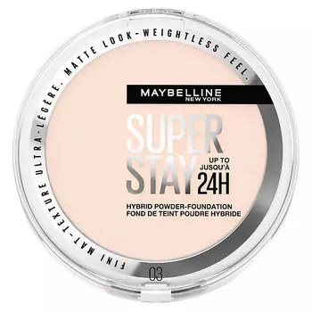 MAYBELLINE NEW YORK MAYBELLINE Стойкая тональная пудра Super Stay 24H Hybrid Powder-Foundation