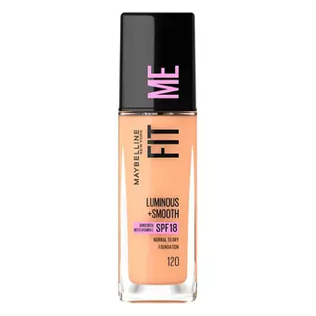 MAYBELLINE NEW YORK MAYBELLINE Тональный крем Fit Me! Luminous + Smooth SPF 18