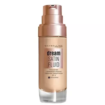 MAYBELLINE NEW YORK Тональный крем-флюид для лица "Dream Satin Fluid"