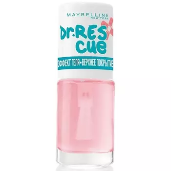 MAYBELLINE NEW YORK Верхнее покрытие для ногтей ЭФФЕКТ ГЕЛЯ Dr. Rescue