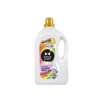 MAYORDOMO Концентрированный гель для стирки цветного и белого белья Эффективная смешанная стирка