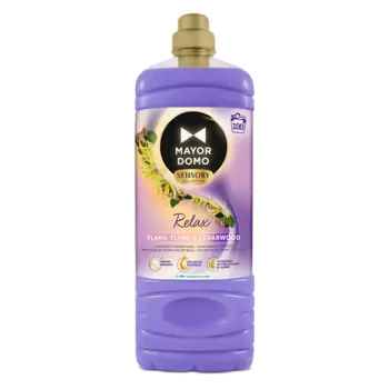 MAYORDOMO Концентрированный парфюмированный кондиционер для белья RELAX ИЛАНГ-ИЛАНГ и КЕДР