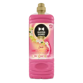 MAYORDOMO Концентрированный парфюмированный кондиционер для белья с ароматом ВАНИЛИ и БЕЛОГО МУСКУСА