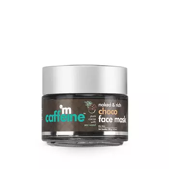 mCAFFEINE Маска для лица Шоколад с морскими водорослями и алоэ вера для питания сухой кожи 100
