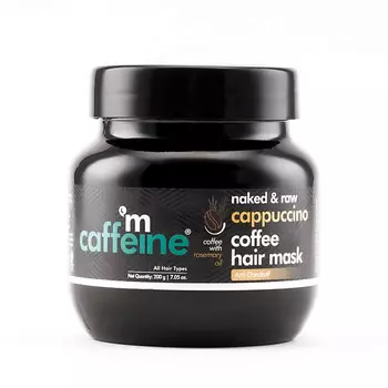 mCAFFEINE Маска для волос Кофе Капучино с маслом розмарина для защиты от перхоти 200