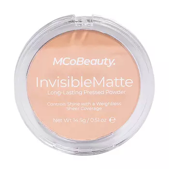 MCOBEAUTY Пудра для лица матовая пресованная Invisible Matte Long Lasting Pressed Powder